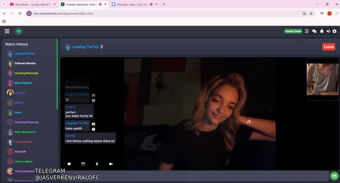 Omegle Sange Liat Kontol - Telegram @jasverkenviralofc - Bokep Indo Viral.mp4