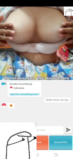 Ometv lidah panjang banget