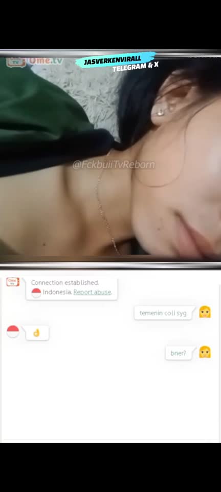 Telegram @jasverkenvirall - Ome TV Koleksi Tobrut (12) - Bokep Indo Viral.mp4