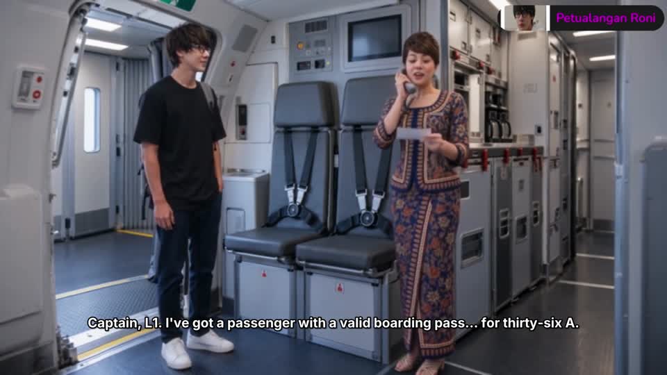 [AI Generated] Love Is In The Air (Part 1) – The Flight Attendant And Seat 36A  Indonesian  [EN Su..._1080p.mp4