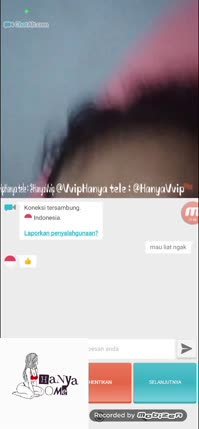 Ome tv ABG cantik malu malu