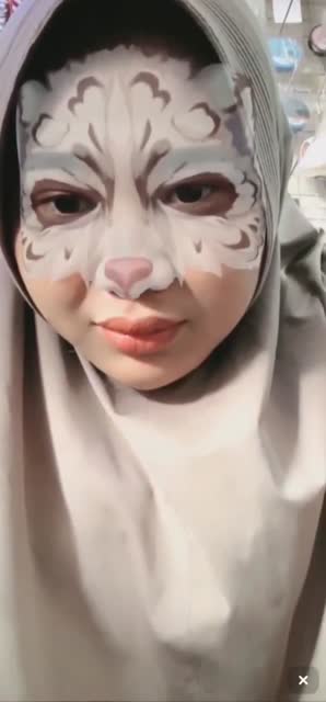 hijab tobrut pakai masker tobrut
