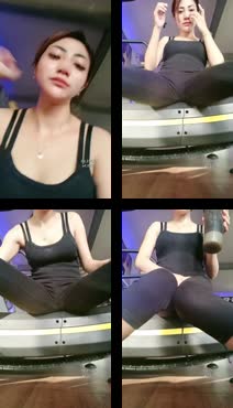 Tante Cantik Omek di Tempat Gym.mp4