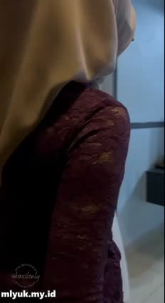 Syumilde kebaya hijab sama pacar di apart