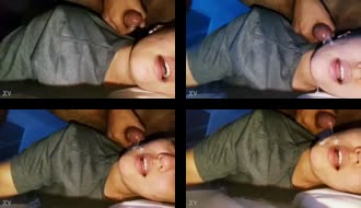 Crot dimuka mantap jiwa