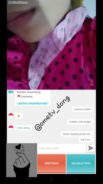 # ome tv baju pink lagi pengen di masukin