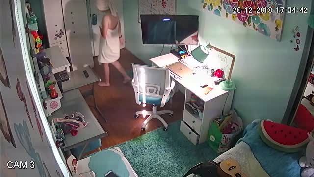 [ CCTV ] - Ngintib CCTV Kakak Ganti Baju - [ Telegram @GalleryKuVIP ].mp4