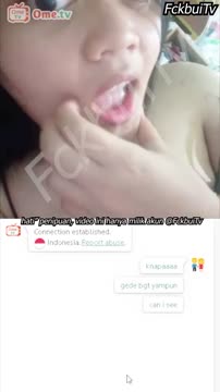 OmeTv  Abg SMP Toge Suaranya Bikin Candu