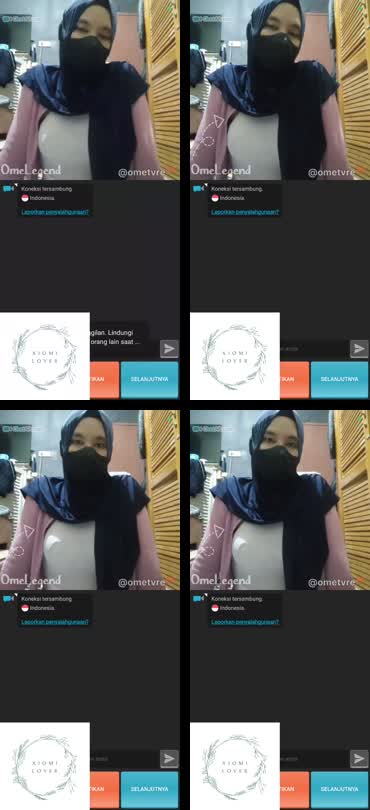Ome TV --- Hijab gesek bantal.mp4
