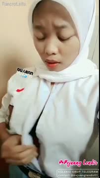 Gadis SMA Pamer Toket Binal Bokep Indo Hijab Jilba