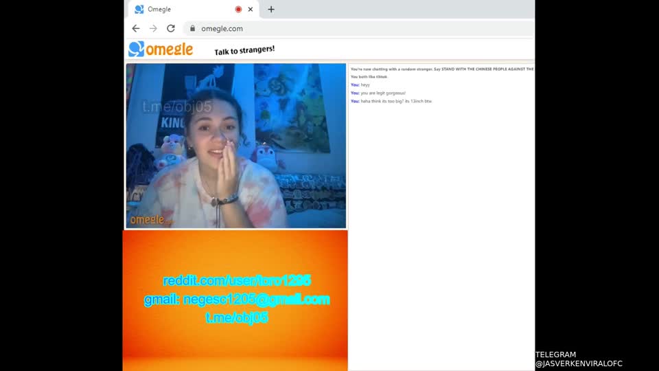 Omegle Cewe Penurut - Telegram @jasverkenviralofc - Bokep Indo Viral.mp4