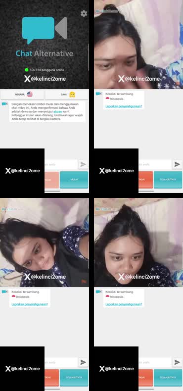 Ome TV dirayu dikit langsung buka follow @kelinci2ome