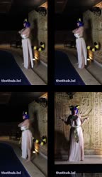 Jocy Cosplay ankha BG - Thothub.mp4