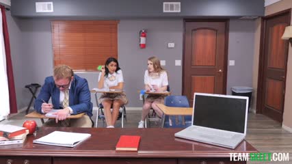 EPORNER.COM - [fOhDrP7Zicz] Red Octavia and Sinner Roxie - Bullying stops with cock - Bitches Students (480)-segment_003.mp4