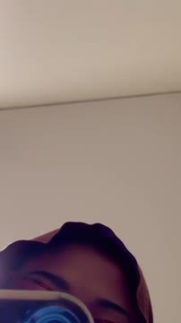 Cici Real Mode Jilbab Remas Susu Ludahin Instagram.mp4
