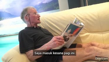 1 seorang kakek berhentilah bicara kita ngentot