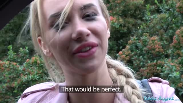 Public Agent Katrin Tequila is so sexy he fucks her twice in
