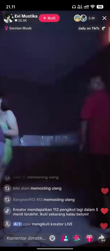 LC evi mustika dan kawan" Di sewa ama boss tambang