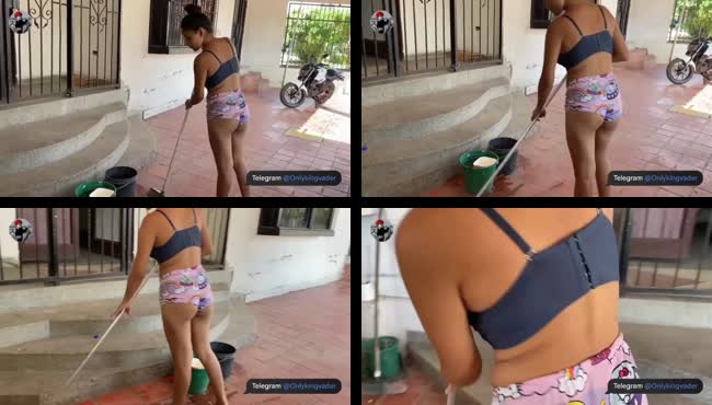 Gangguin KK Lagi Nyapu - TELE @ASUPANBACOL18 (6.).mp4